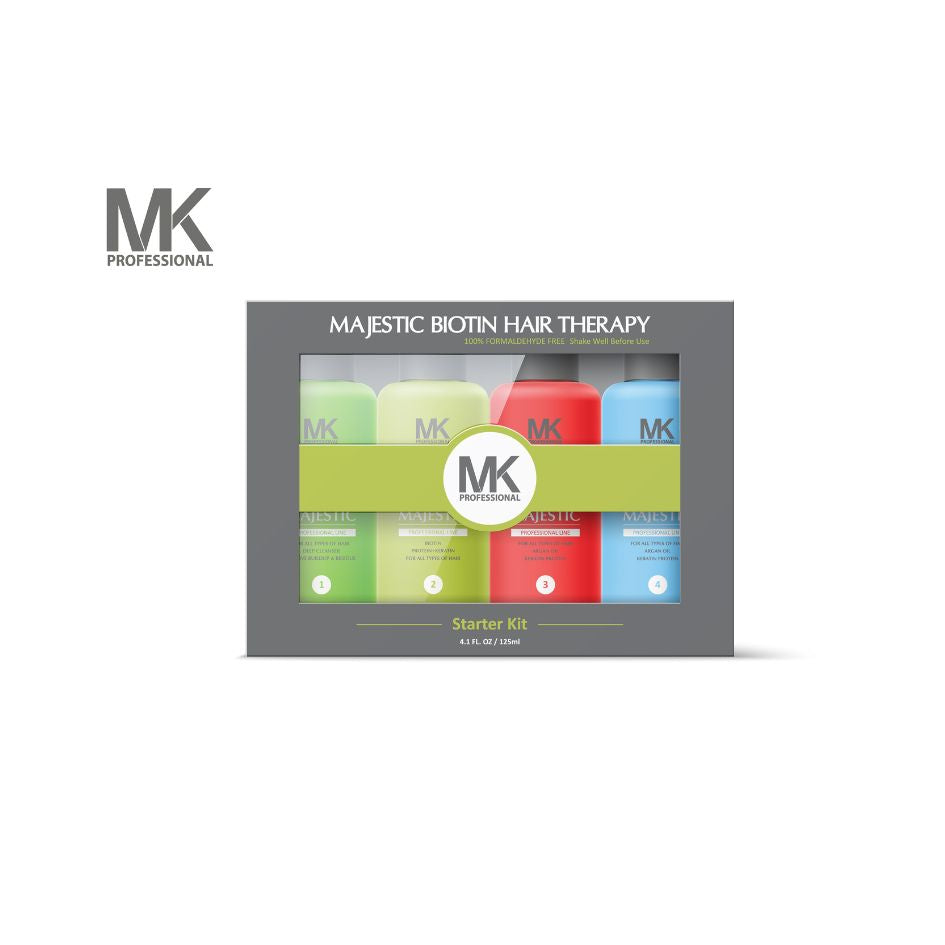 MK BIOTIN Starter Kit 4.1 fl.oz/125ml ( Step 1,2,3,4)