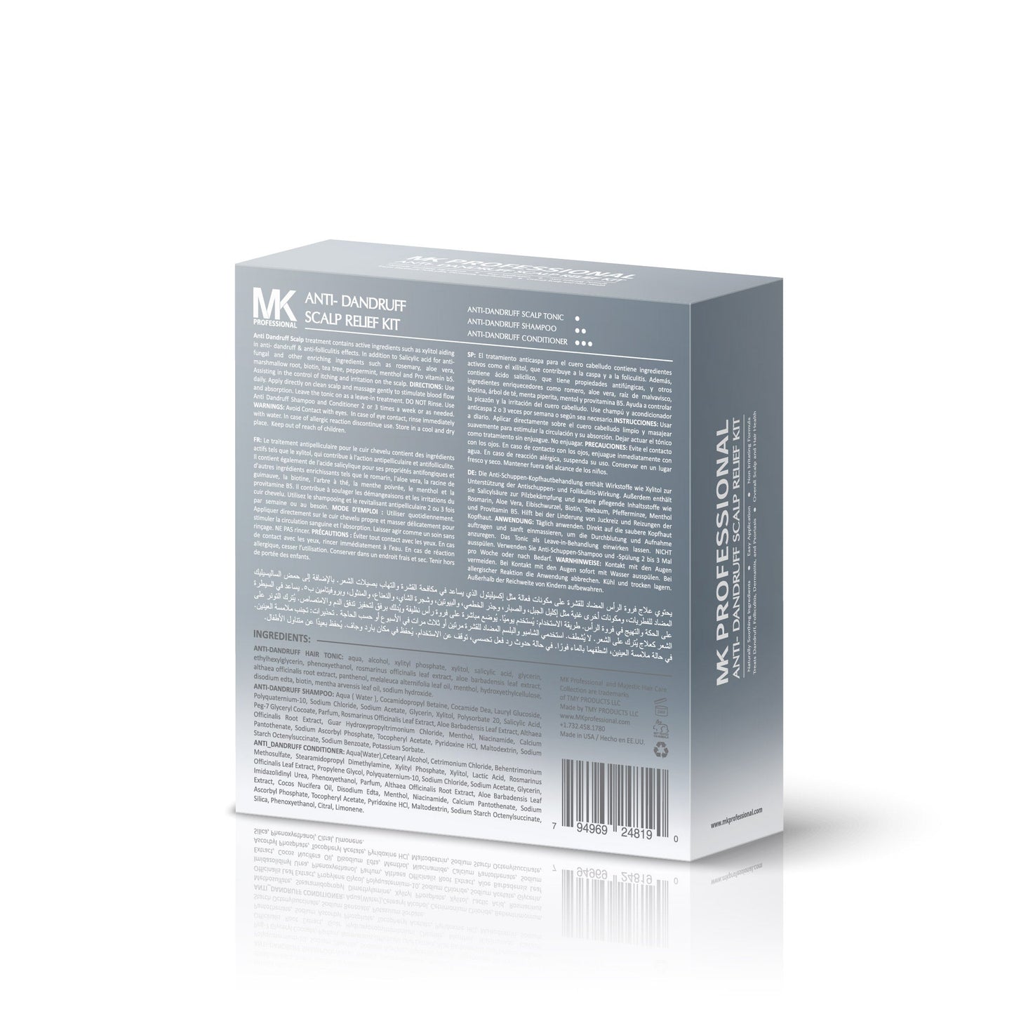 MK ANTI- DANDRUFF SCALP RELIEF KIT
