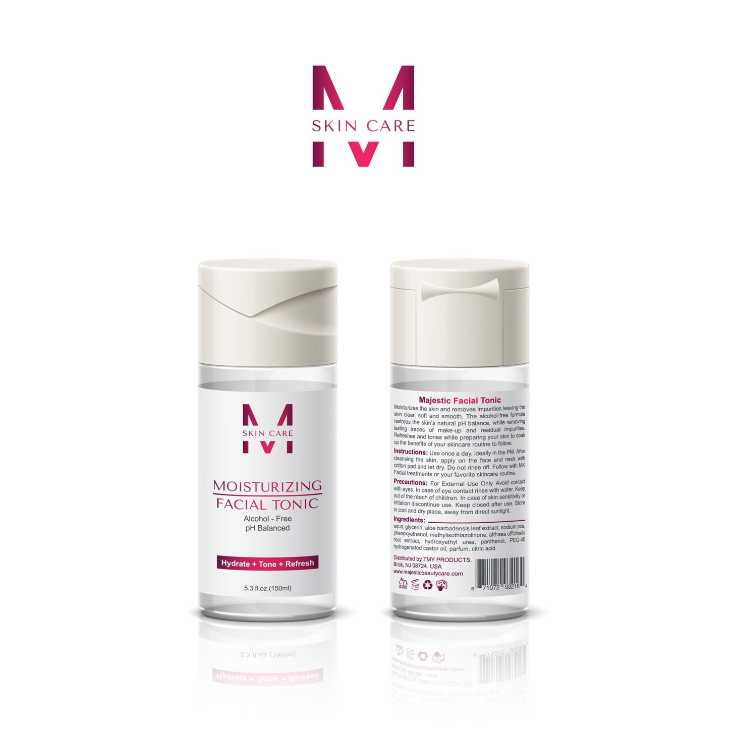 Majestic Skin Care Moisturizing Facial Tonic -1 fl.oz / 30ml